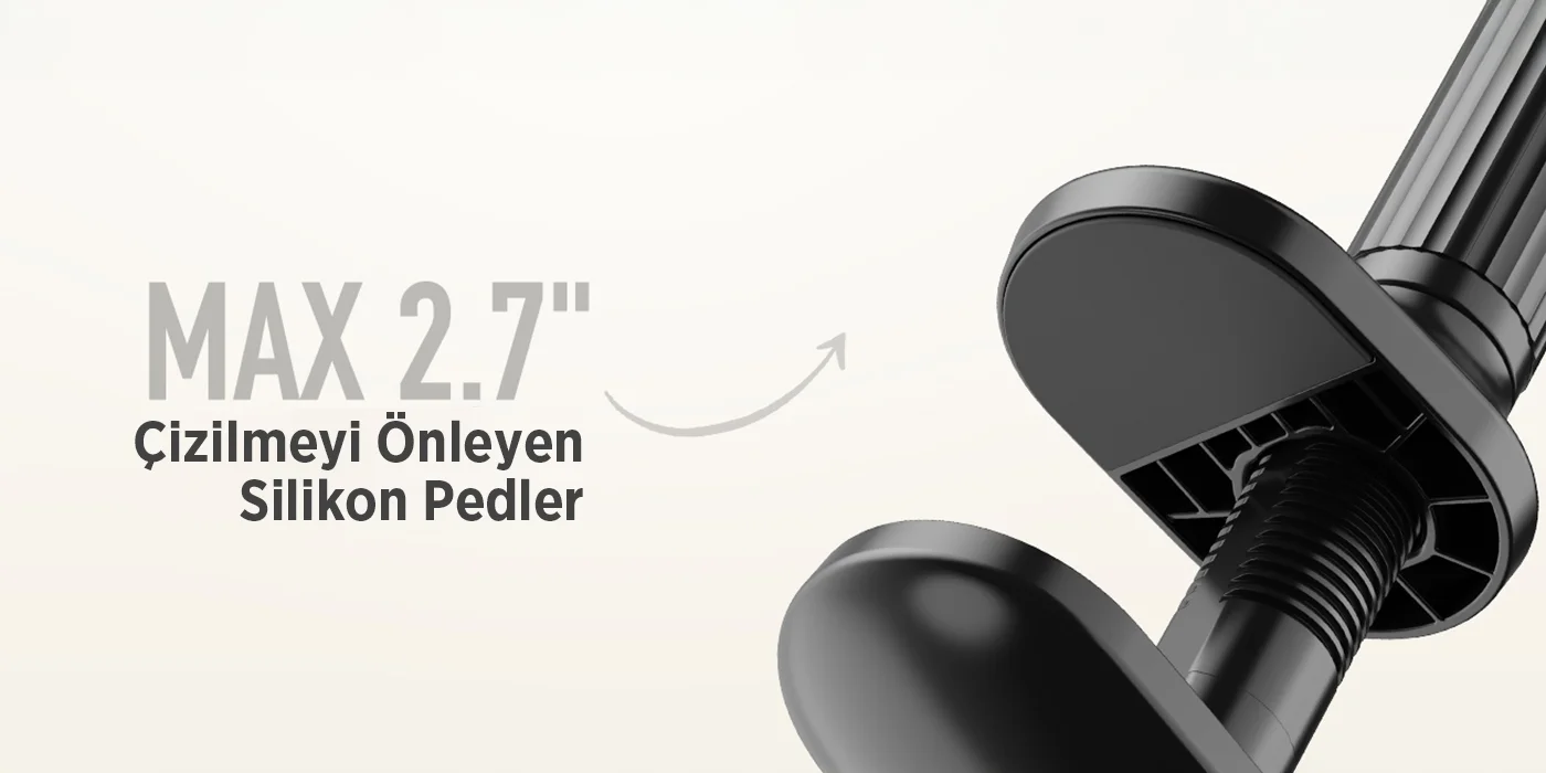 Bix Saiji IVY-4 95 cm 360° Derece Dönebilen Ayarlanabilir Esnek Kollu Akrobat Telefon Tutucu