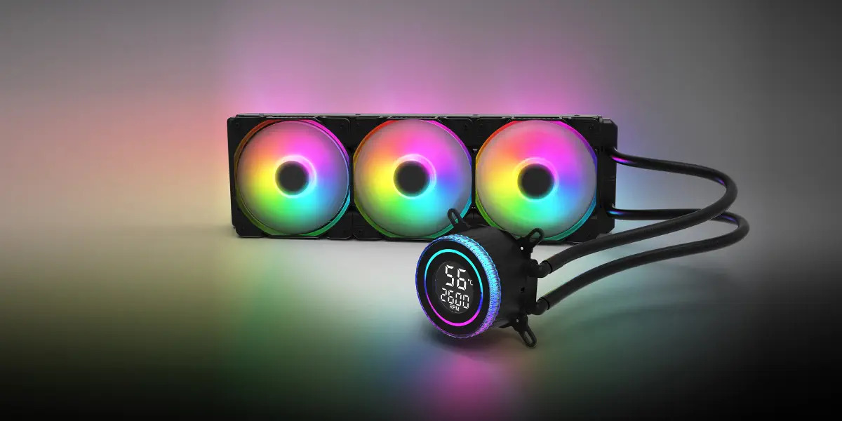 GamePower Skadi Round 120 ARGB 120mm Sıvı İşlemci Soğutucu AM5 ve LGA1700 Uyumlu