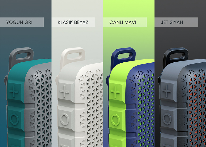 HiFuture Pocket S Kablosuz Bluetooth 5.4 IPX7 Su Geçirmez 5W TWS Taşınabilir Mini Hoparlör