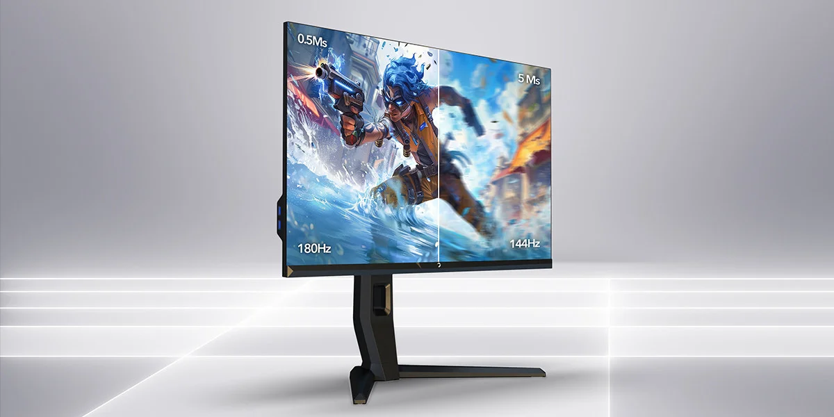 GamePower Royal T20 27″ RGB 180Hz 0.5Ms 2K QHD Flat IPS Pivot 2xUsb 3.0 HDR400 FreeSync, Gsync Gaming Monitör (Sıfır Ölü Piksel Garantili)