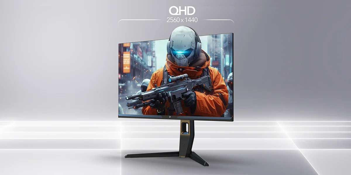 GamePower Royal T20 27″ RGB 180Hz 0.5Ms 2K QHD Flat IPS Pivot 2xUsb 3.0 HDR400 FreeSync, Gsync Gaming Monitör (Sıfır Ölü Piksel Garantili)