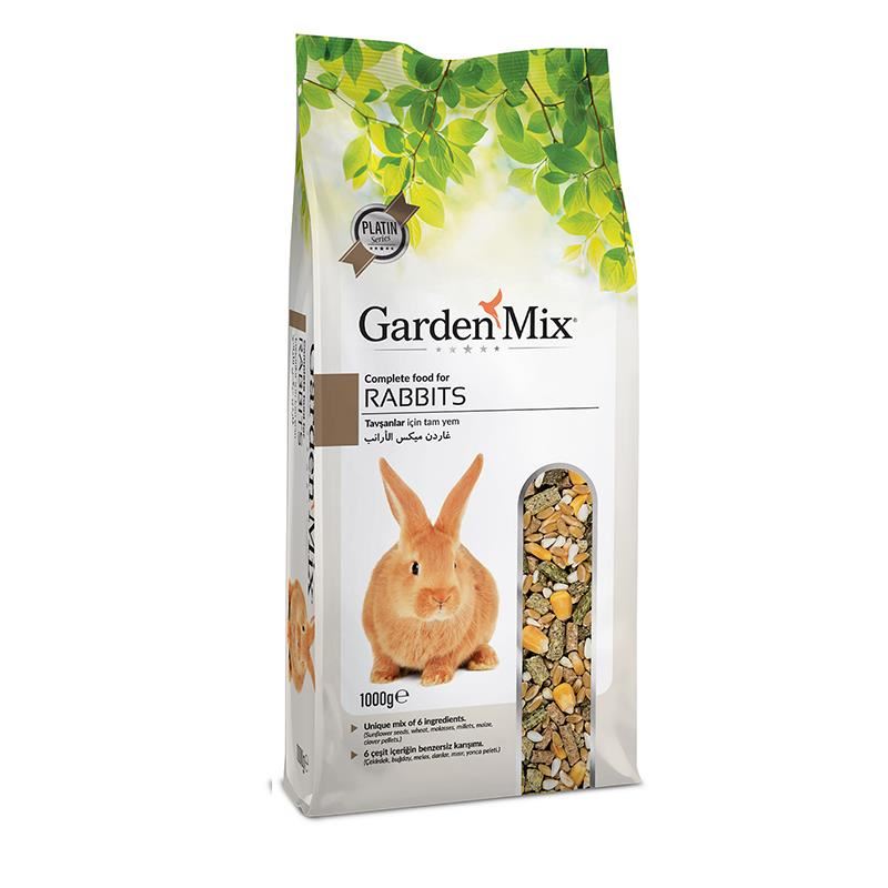 Gardenmix Platin Tavşan Yemi 1kg x 5adet