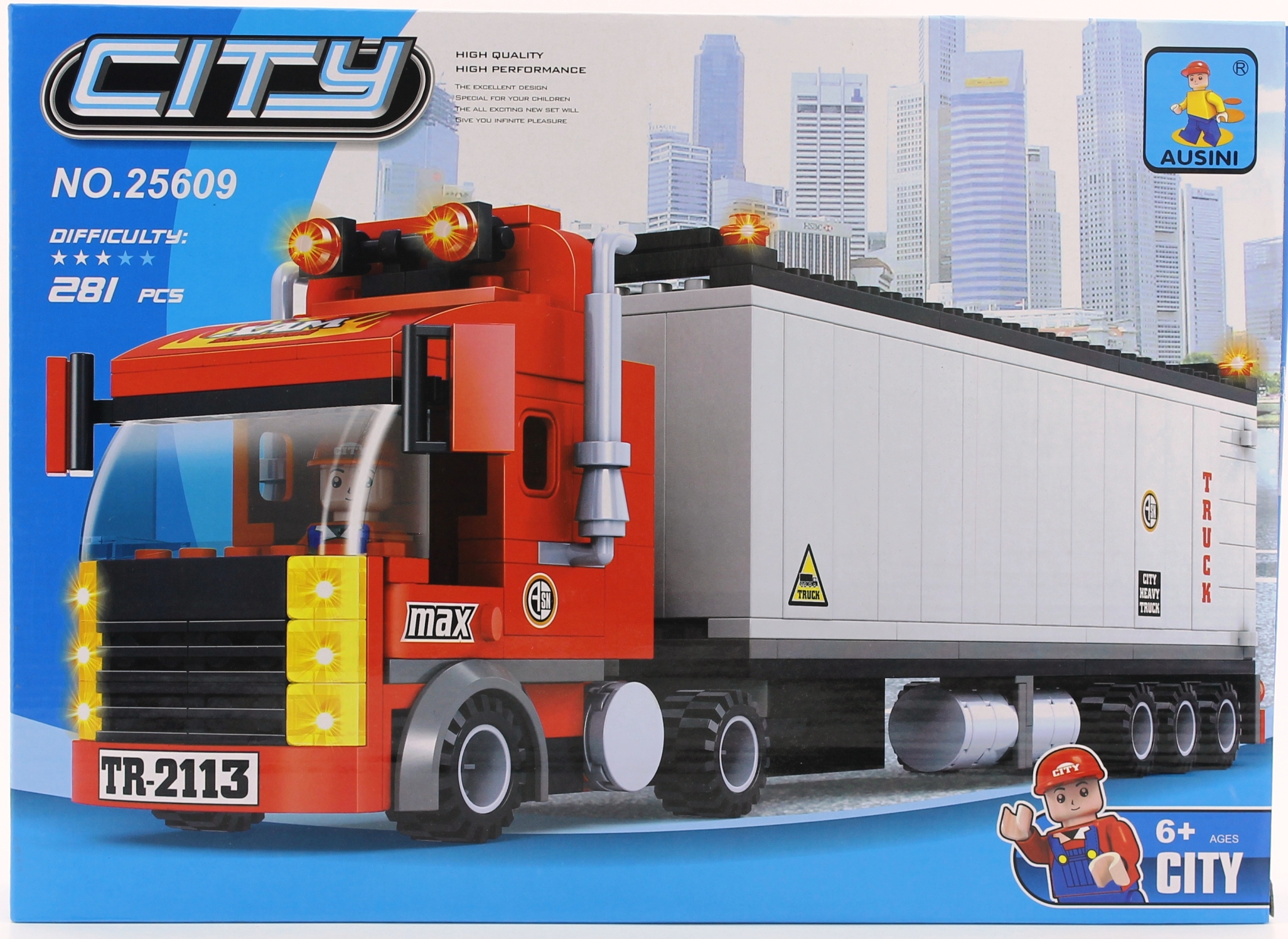 lego city container truck