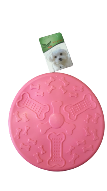 Multimagic Köpek Oyuncağı Frizbi Yumuşak Plastik Pembe 18 cm