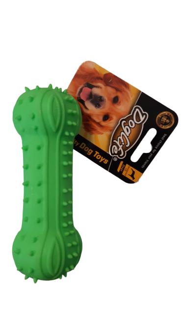 Doglife 202284 Öten Köpek Diş Kaşıma (Kauçuk) Yeşil 12 Cm