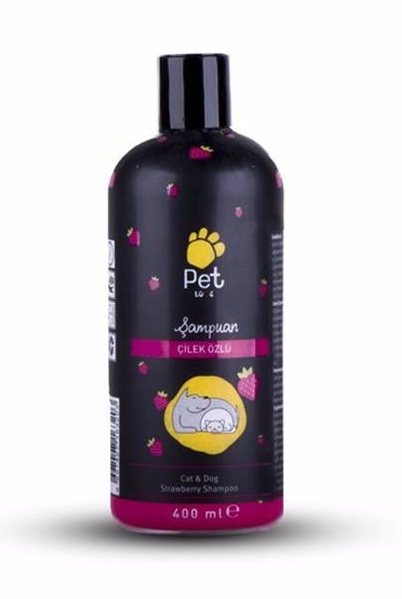 Pet Love Kedi  Köpek Şampuanı Strawberry 400 ml