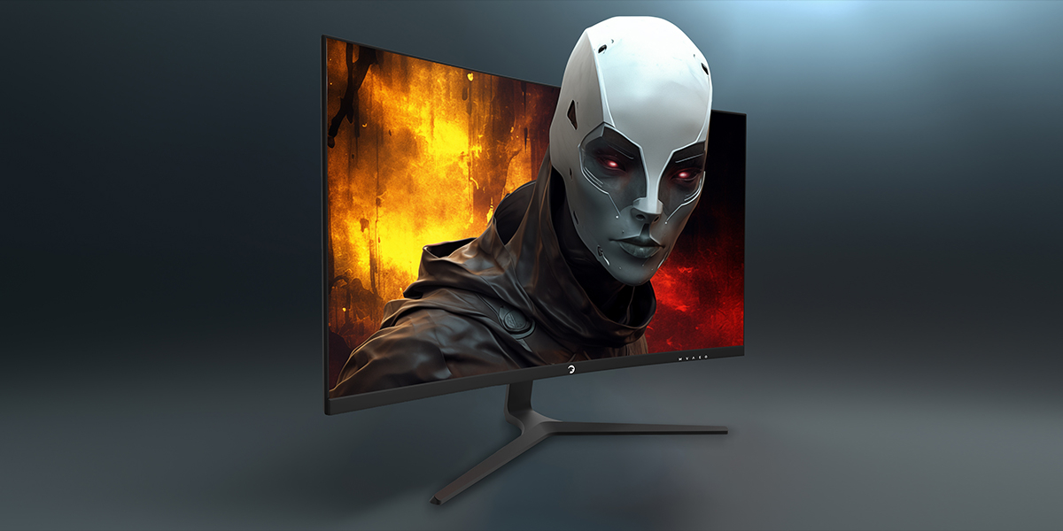 GamePower 27″ Vivid V80 VA Panel Curved RGB 280Hz 0.5ms 2x2W Speaker Gaming Monitör (Sıfır Ölü Piksel Garantili)