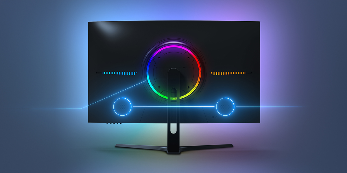 GamePower 27″ Vivid V80 VA Panel Curved RGB 280Hz 0.5ms 2x2W Speaker Gaming Monitör (Sıfır Ölü Piksel Garantili)