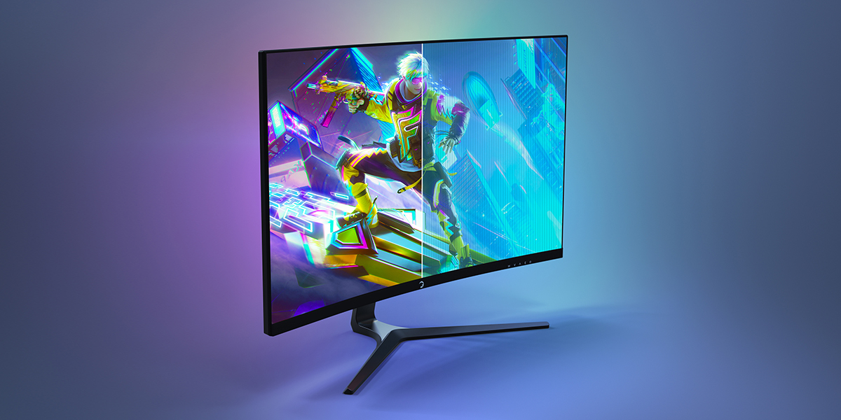 GamePower 27″ Vivid V80 VA Panel Curved RGB 280Hz 0.5ms 2x2W Speaker Gaming Monitör (Sıfır Ölü Piksel Garantili)