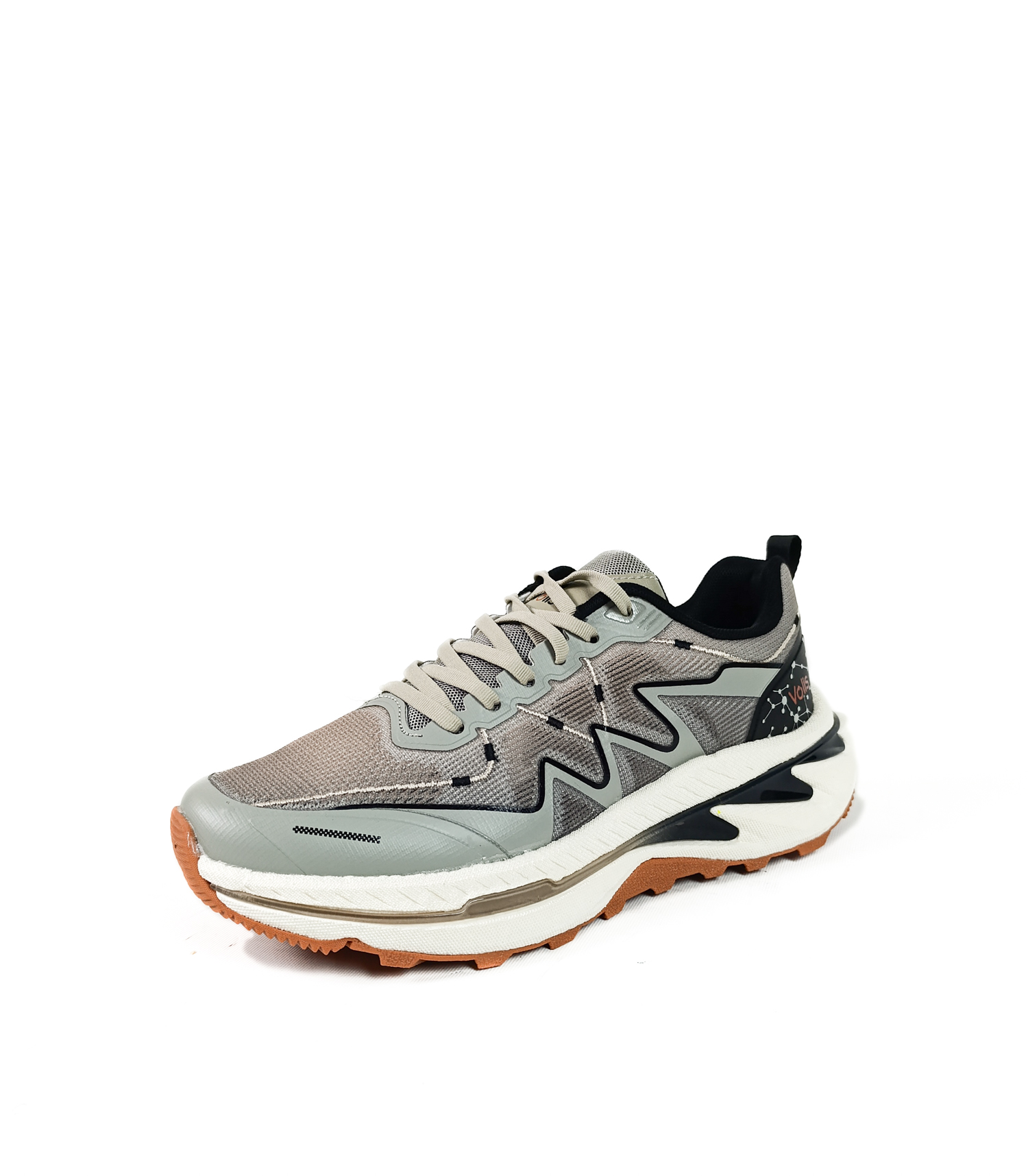 Volis BeJ Renk 40-41-42-43-44-45 Numara Bağcıklı Köpük Taban Triko Erkek Spor Ayakkabı